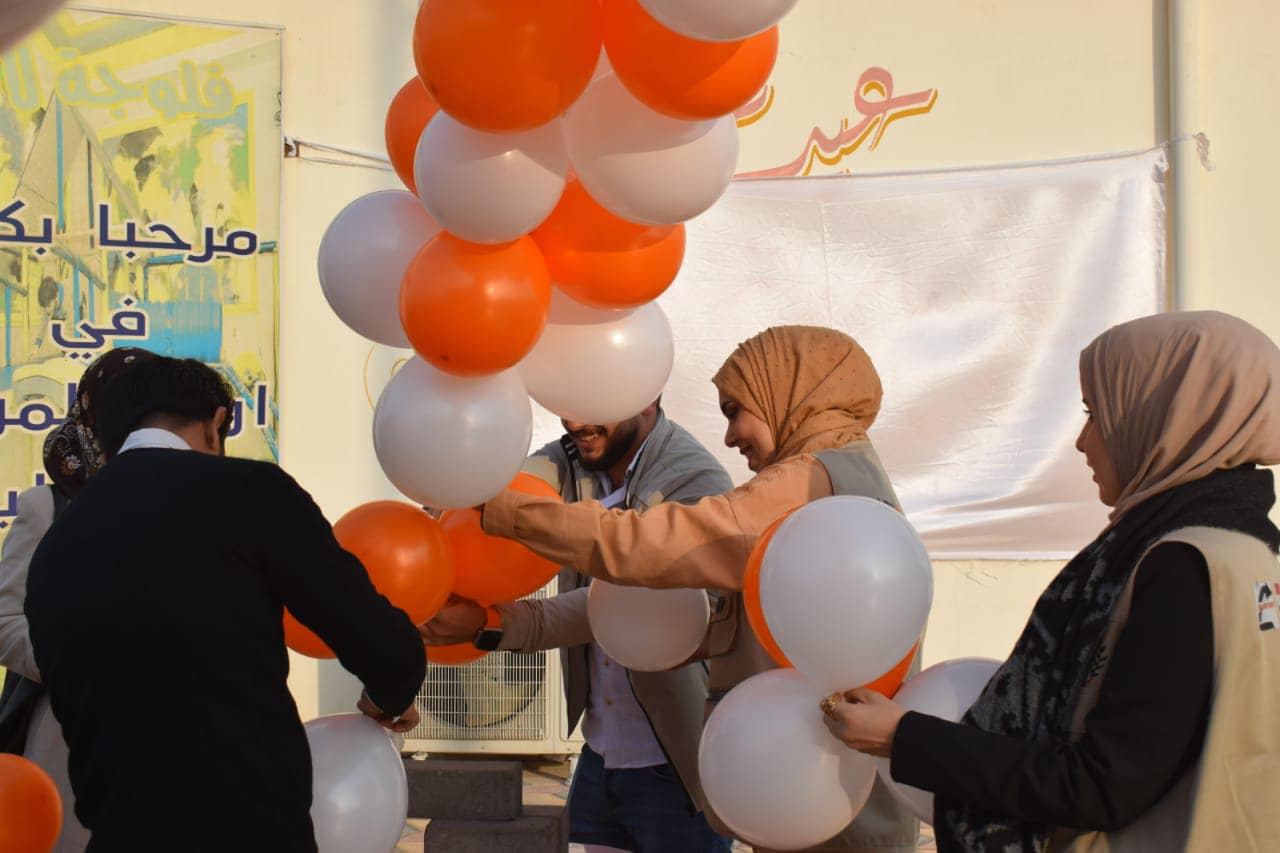 بازار 'أنت تفكر' لمناهضة العنف ضد المرأة: منظمة الحب والسلام تجمع النساء في عدة مناطق في العراق