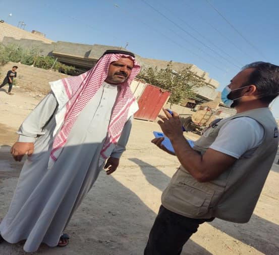جولات توعوية ميدانية لتحسين البيئة في الأنبار: مبادرة الحب والسلام العراقية وشركاؤها